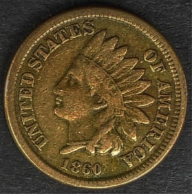 1860 INDIAN HEAD CENT