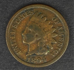 1894/4 INDIAN HEAD CENT