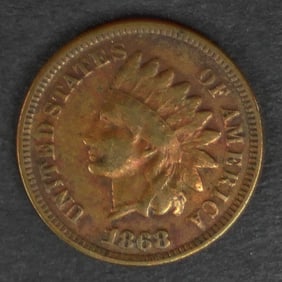 1868 INDIAN HEAD CENT