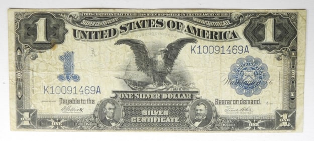 1899 $1 BLACK EAGLE SILVER CERTIFICATE