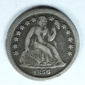 1856-O SEATED DIME - KEY