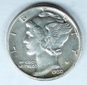 1920-S MERCURY DIME