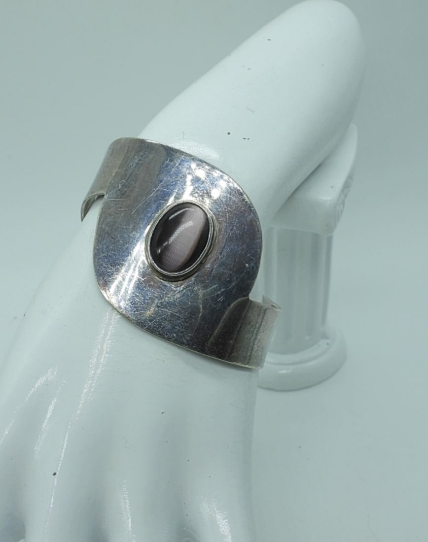 MEXICO 925 VINTAGE CUFF BRACELET (1 of 2)