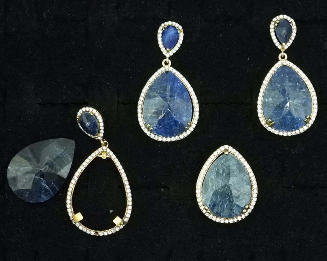 LAPIS LAZULI STERLING SET (1 of 1)