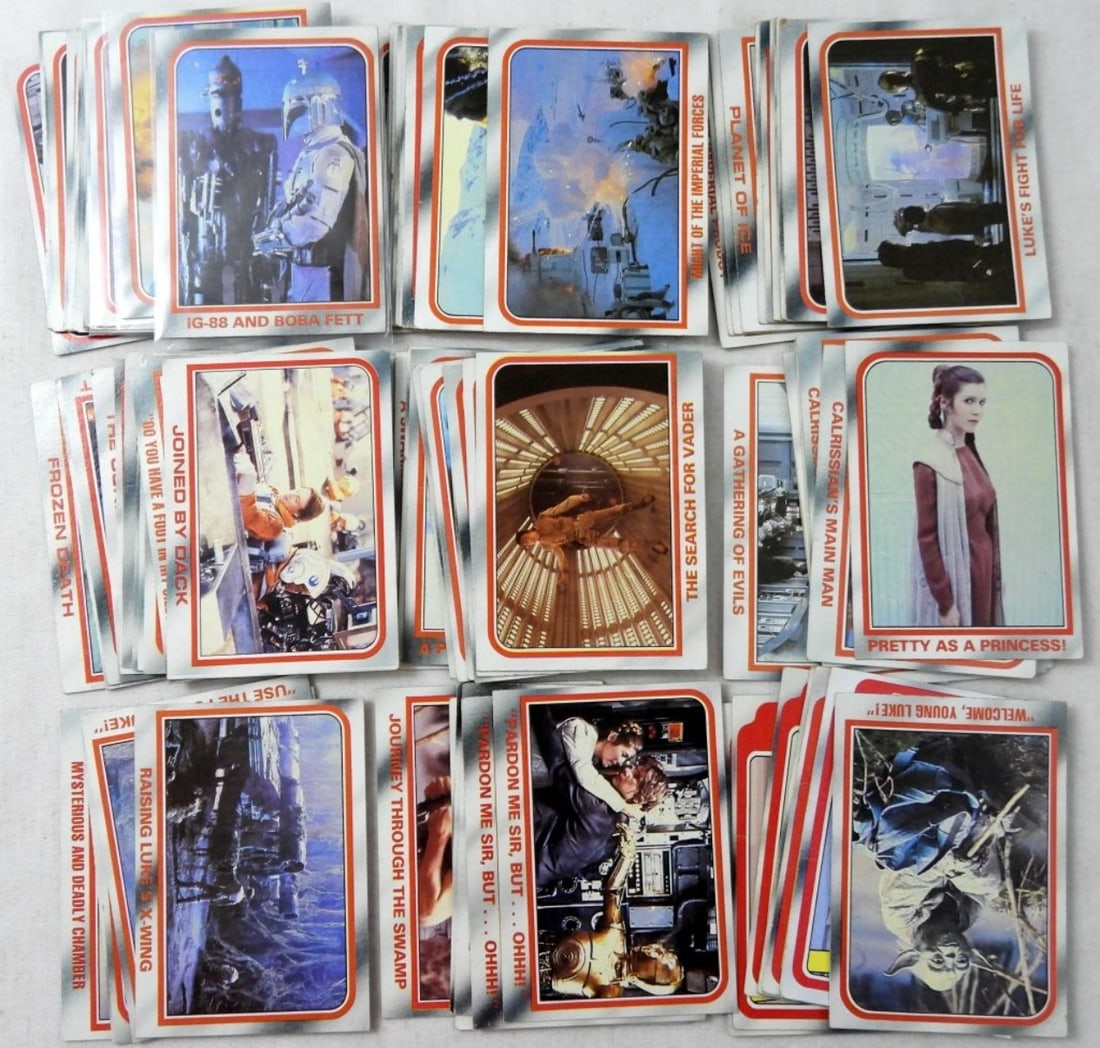 (85) 1980 TOPPS EMPIRE STRIKES BACK STAR WARS (1 of 2)