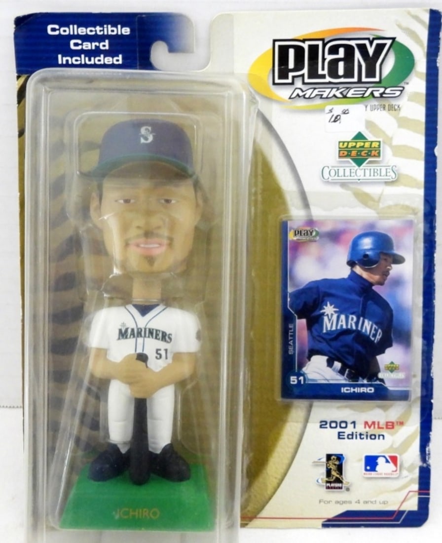 2001 MLB UPPER DECK ICHIRO COLLECTABLE (1 of 3)