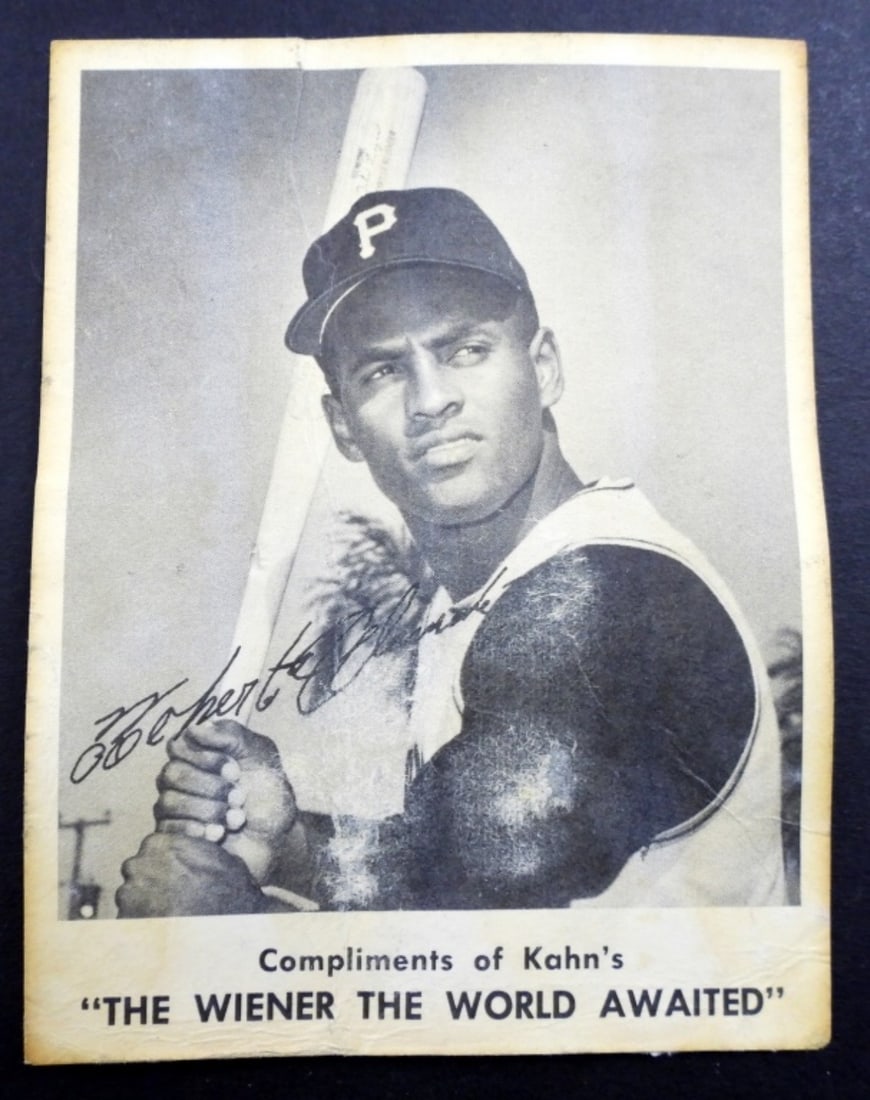 1963 KAHN'S WIENERS  ROBERTO CLEMENTE (1 of 2)