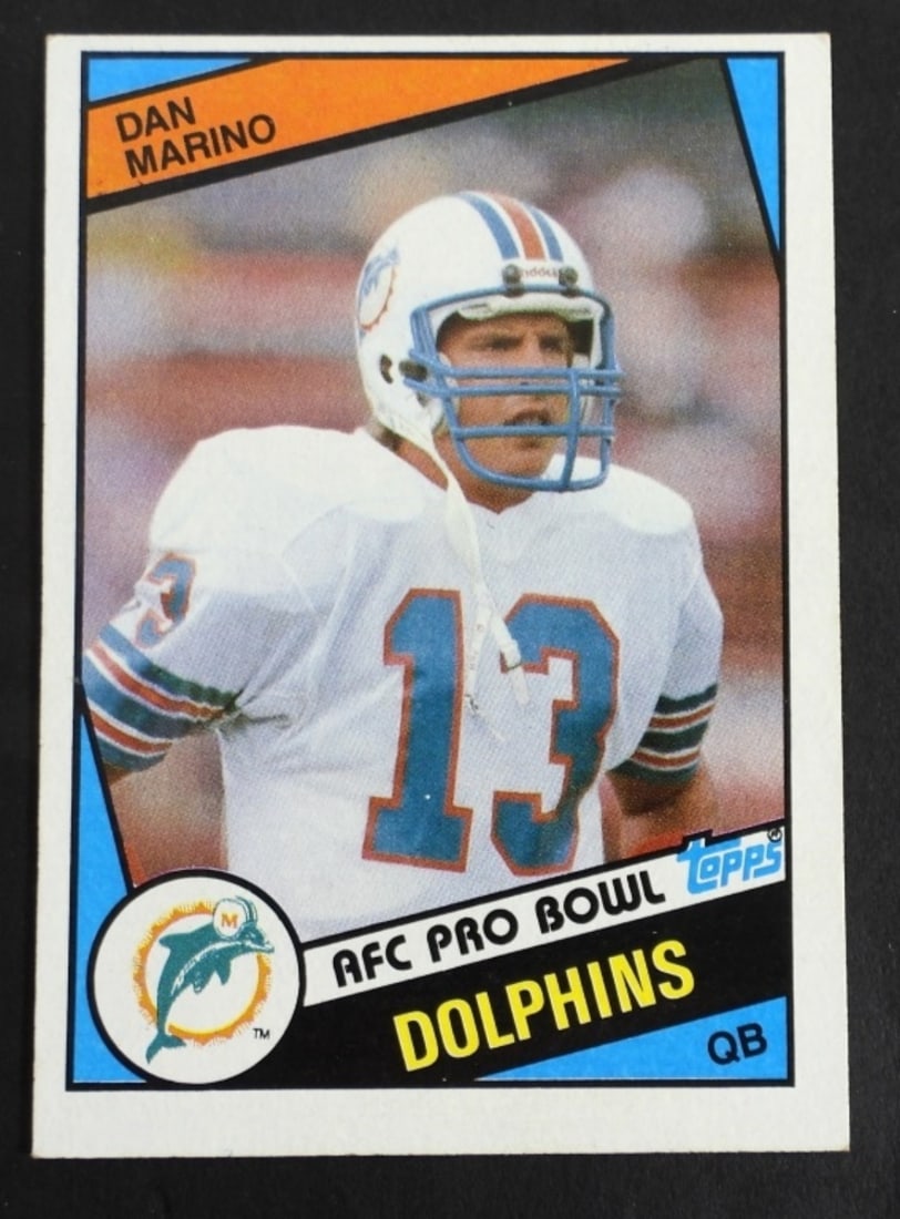 1984 TOPPS #123 DAN MARINO ROOKIE: EXCELLENT