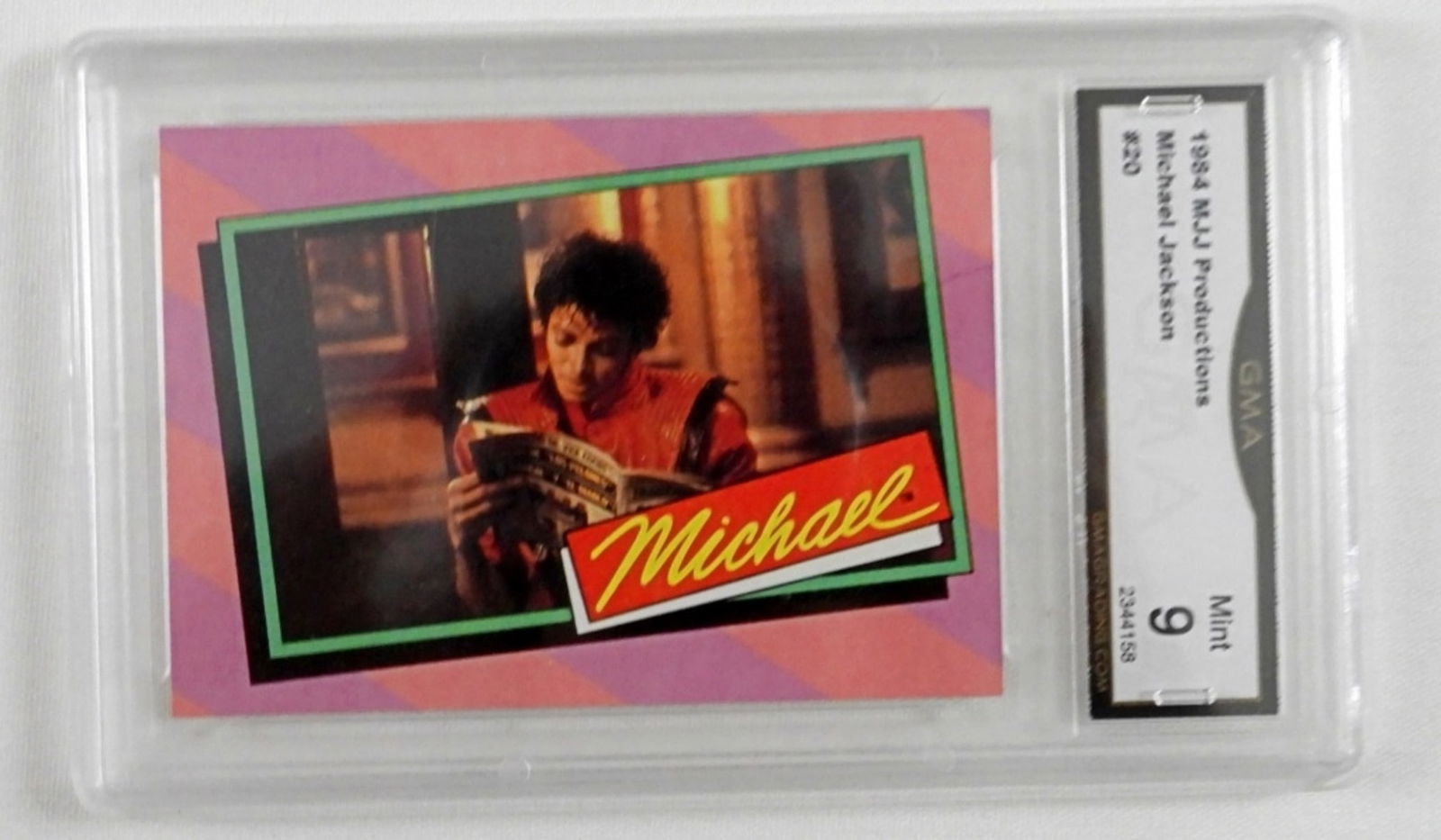 MICHAEL JACKSON 1984 GMA MINT 9 (1 of 2)
