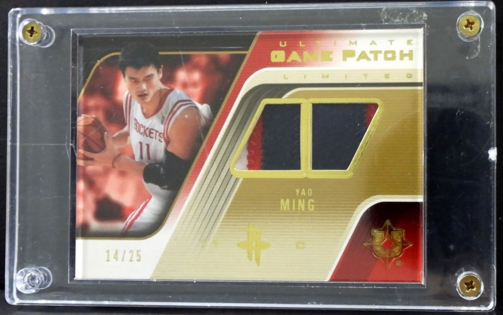 (1) 04-05' YAO MING 14/25 LIMITED CARD (1 of 2)