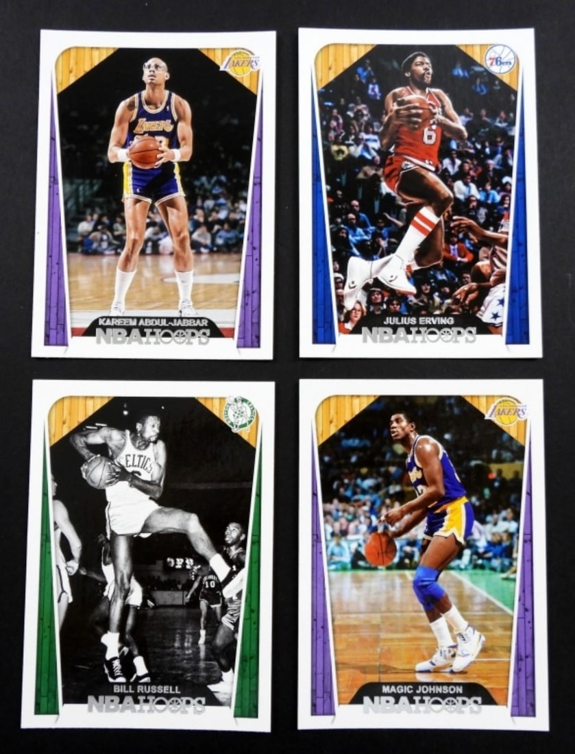 (4)PANINI VINTAGE VARIETY OF NBA STARS (1 of 2)