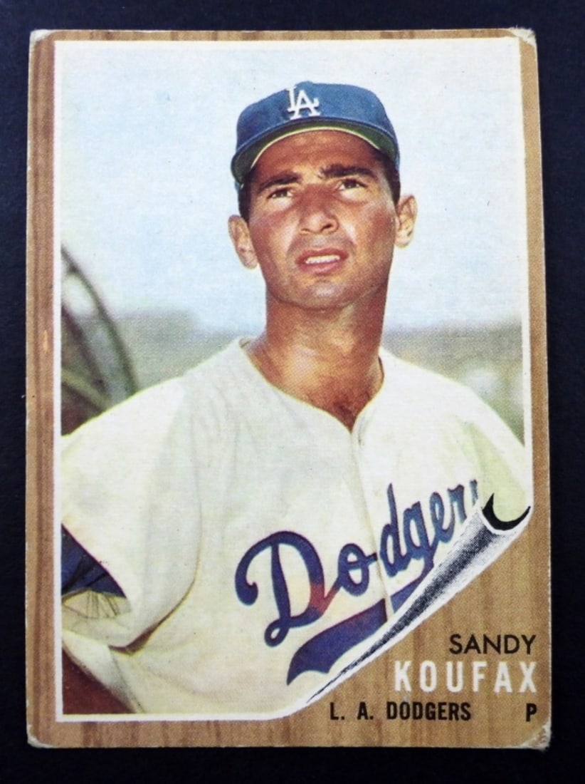 (1) 1962 TOPPS #5 SANDY KOUFAX (1 of 2)