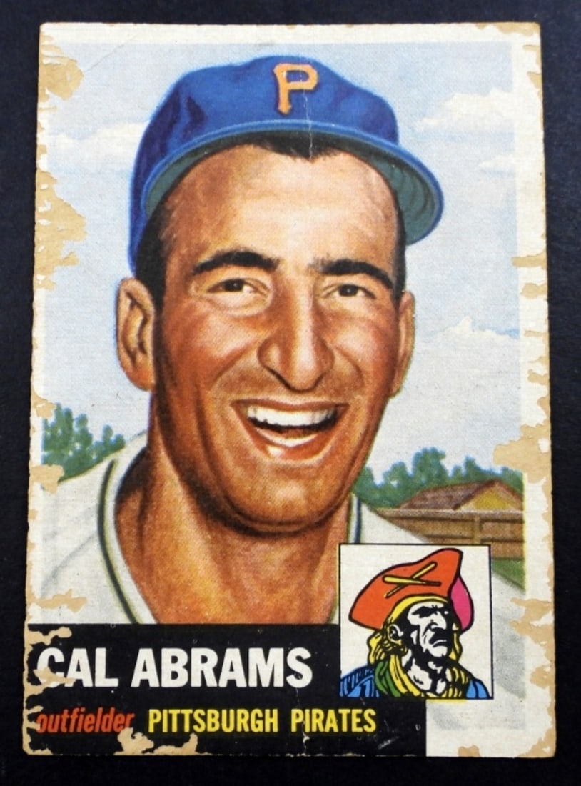(1) 1953 TOPPS #98 DP CAL ABRAMS (1 of 2)