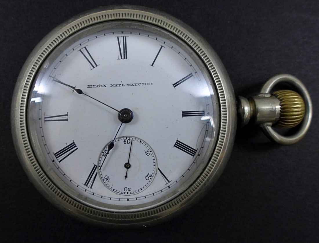 1885 ELGIN / G.M. WHEELER 18 size WATCH (1 of 3)