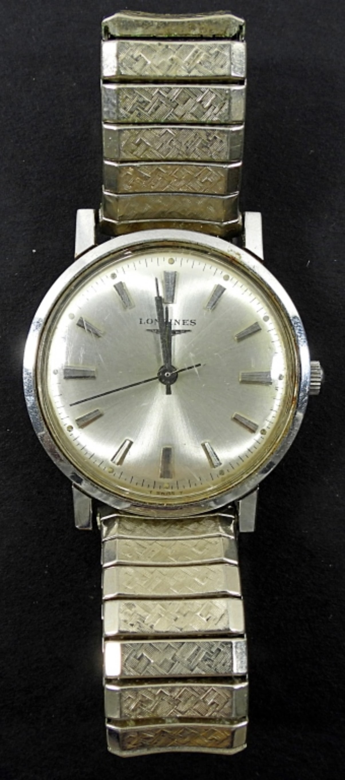 LONGINES MENS WRIST WATCH - RUNS (1 of 3)