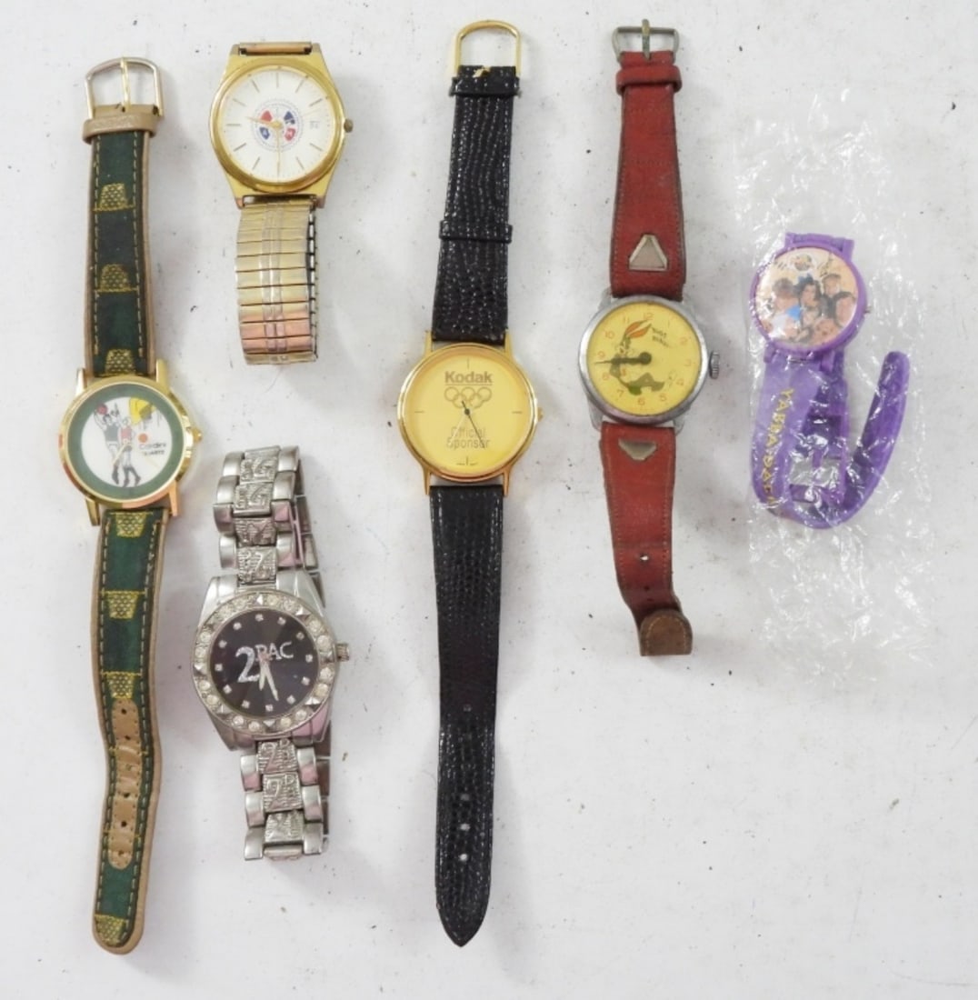(6) MIXED WATCHES LOT (1 of 3)