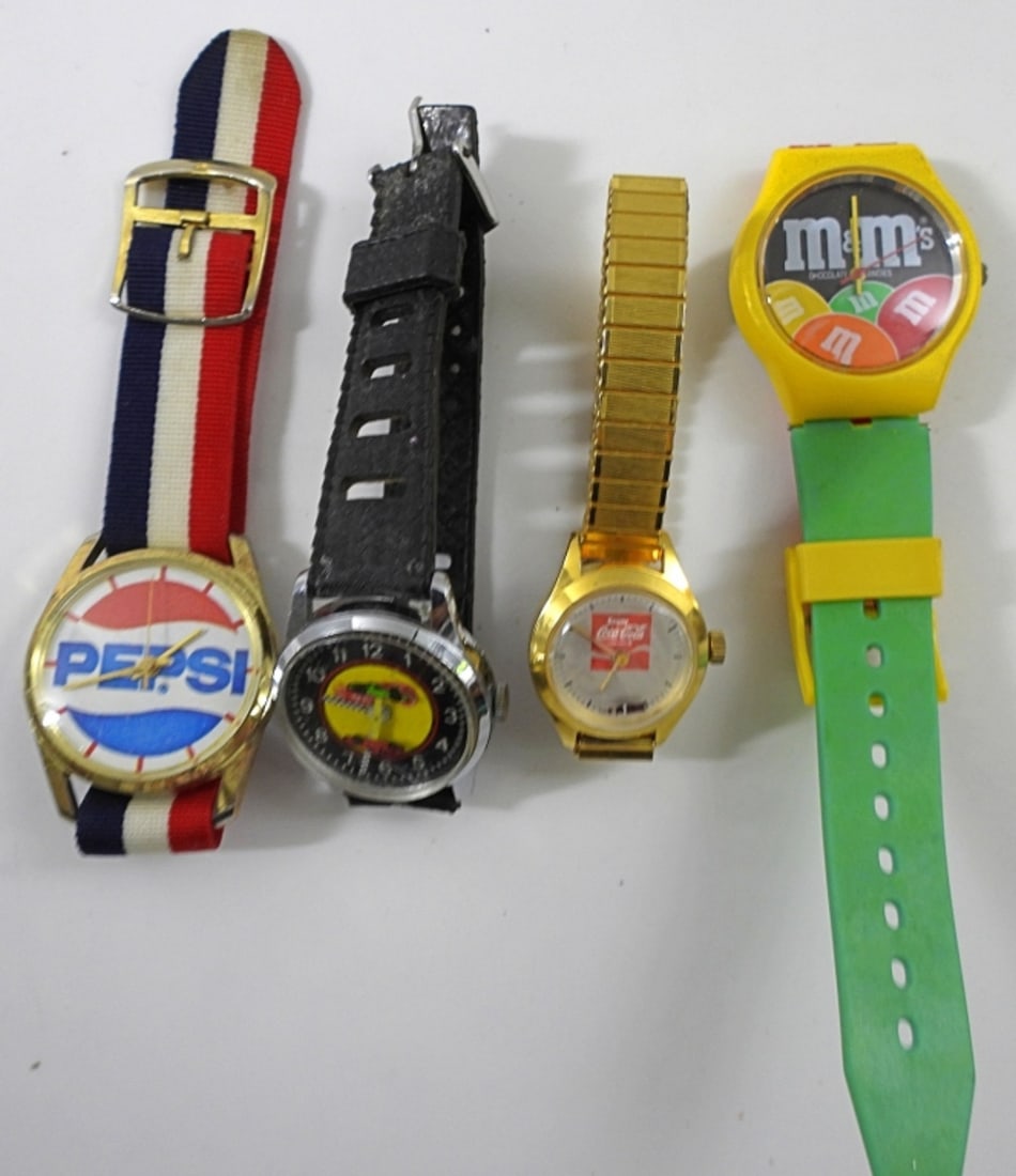 (4) UNIQUE NOVELTY WATCHES (1 of 2)