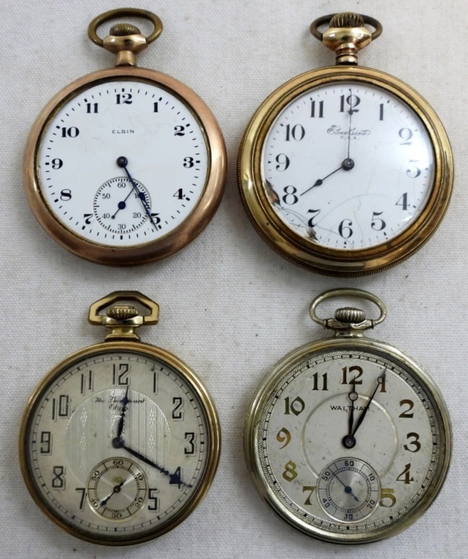 (4) VTG POCKET WATCHES PARTS / REPAIR (1 of 2)