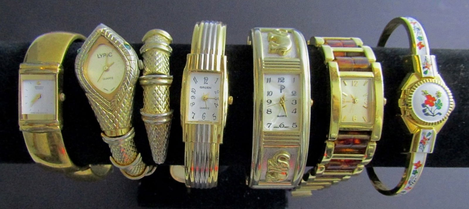 (7) LADIES WRIST WATCH LOT (1 of 3)