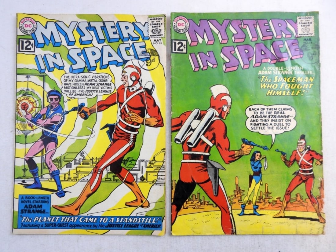 (2) MYSTERY IN SPACE DC COMICS 12c (1 of 2)