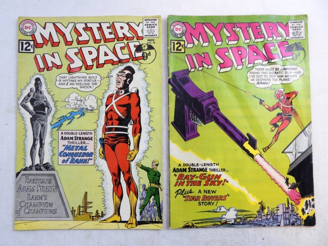 (2) MYSTERY IN SPACE DC COMICS 12c (1 of 2)