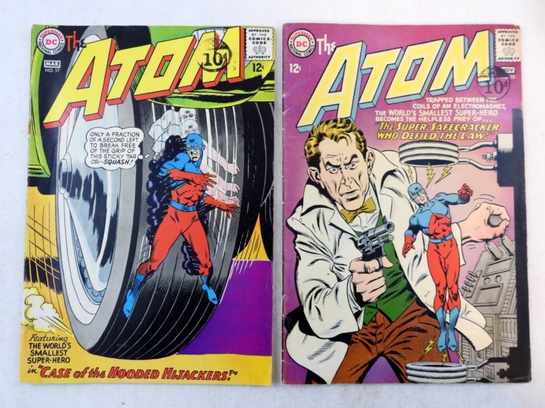 (2) THE ATOM #15 & #17 DC COMICS (1 of 2)