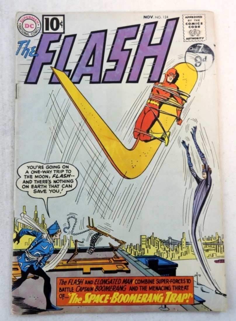 1961 THE FLASH #124 DC COMICS (1 of 3)