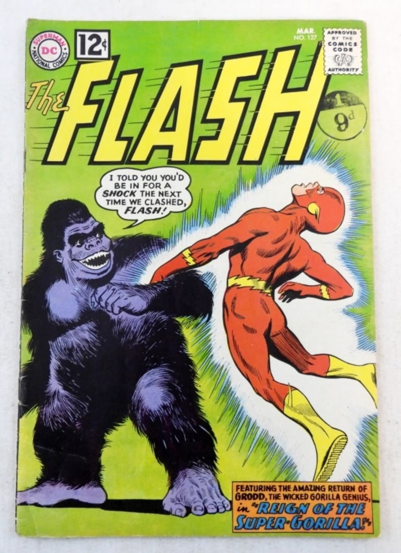 1962 THE FLASH #127 DC COMICS (1 of 3)