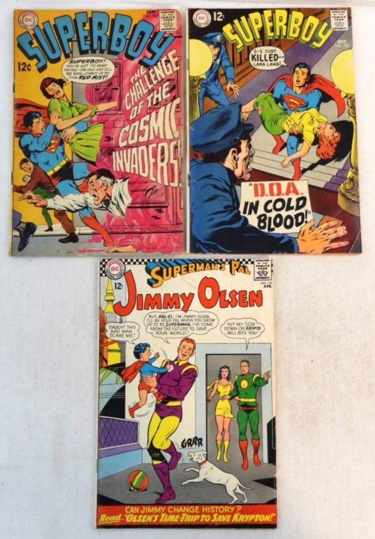 (3) SUPERBOY & JIMMY OLSEN DC COMICS (1 of 2)