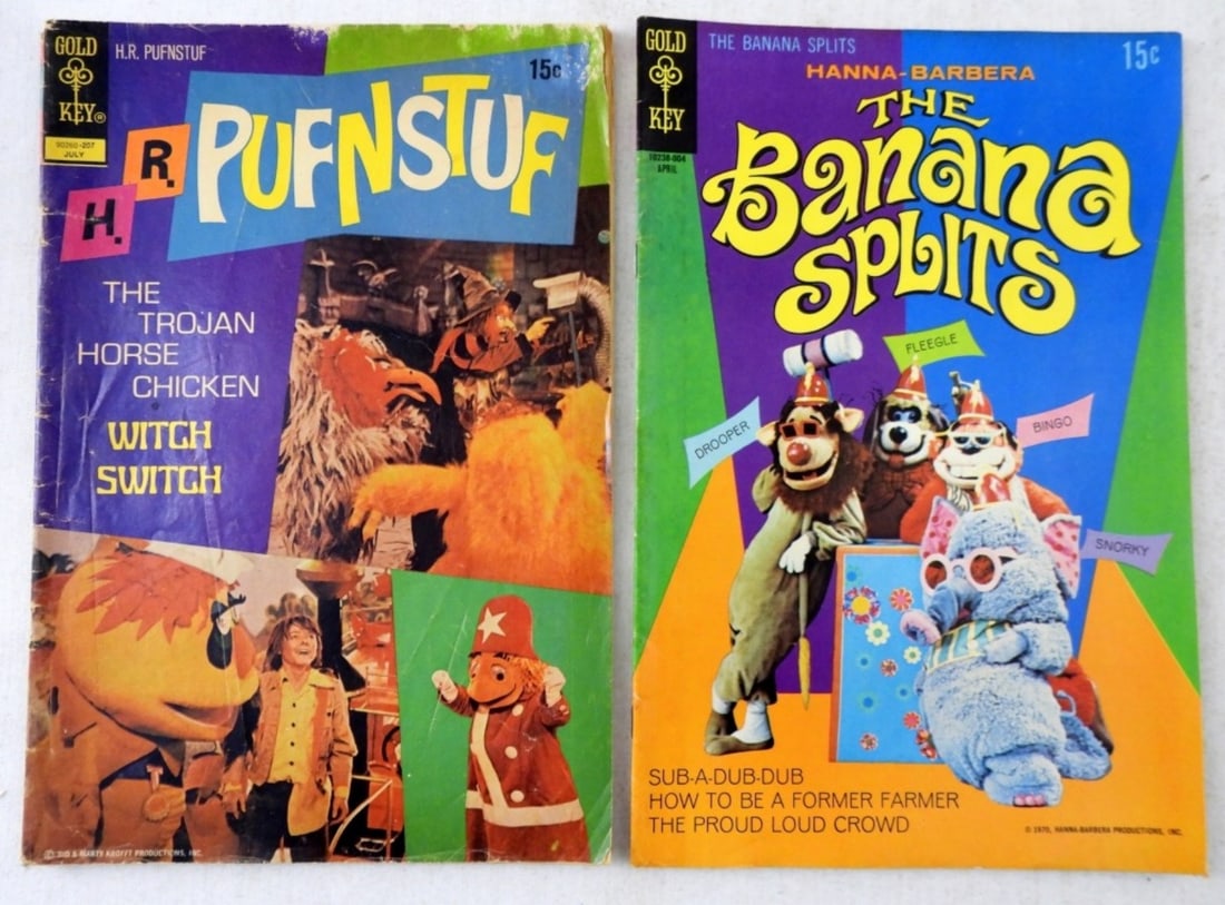 (2) GOLD KEY: BANANA SPLITS & PUFNSTUF (1 of 2)