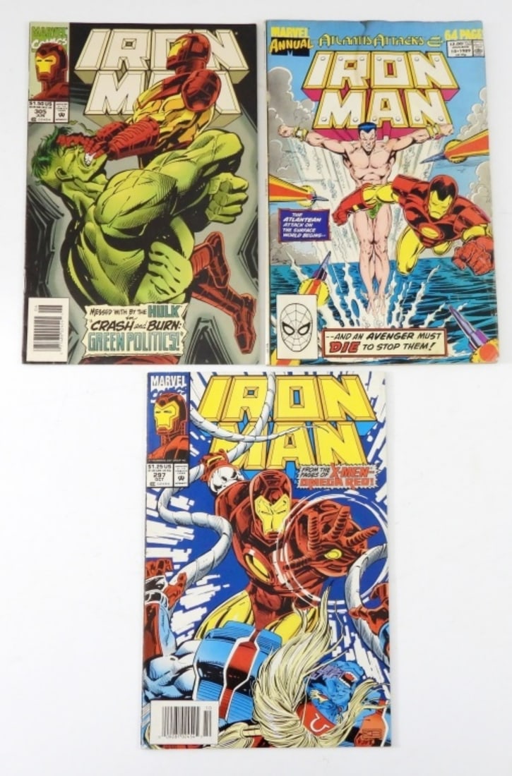 (3) IRON MAN COMIC LOT (1 of 2)