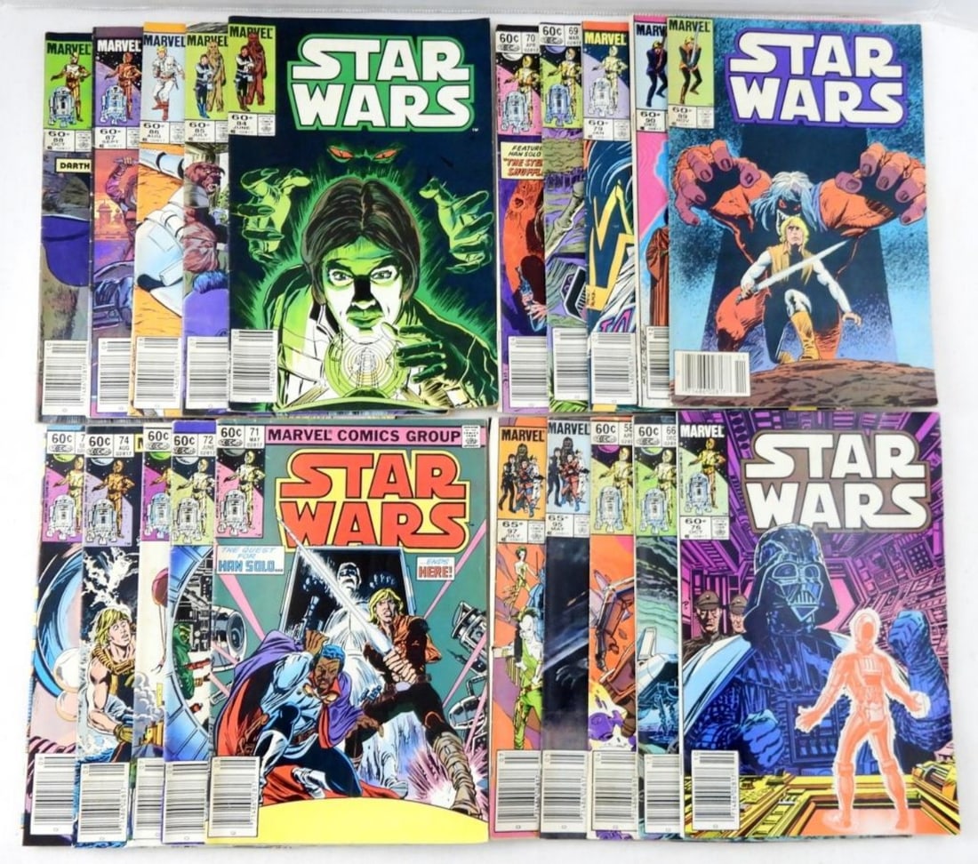 (20) BRONZE MARVEL STAR WARS COMIC LOT (1 of 2)