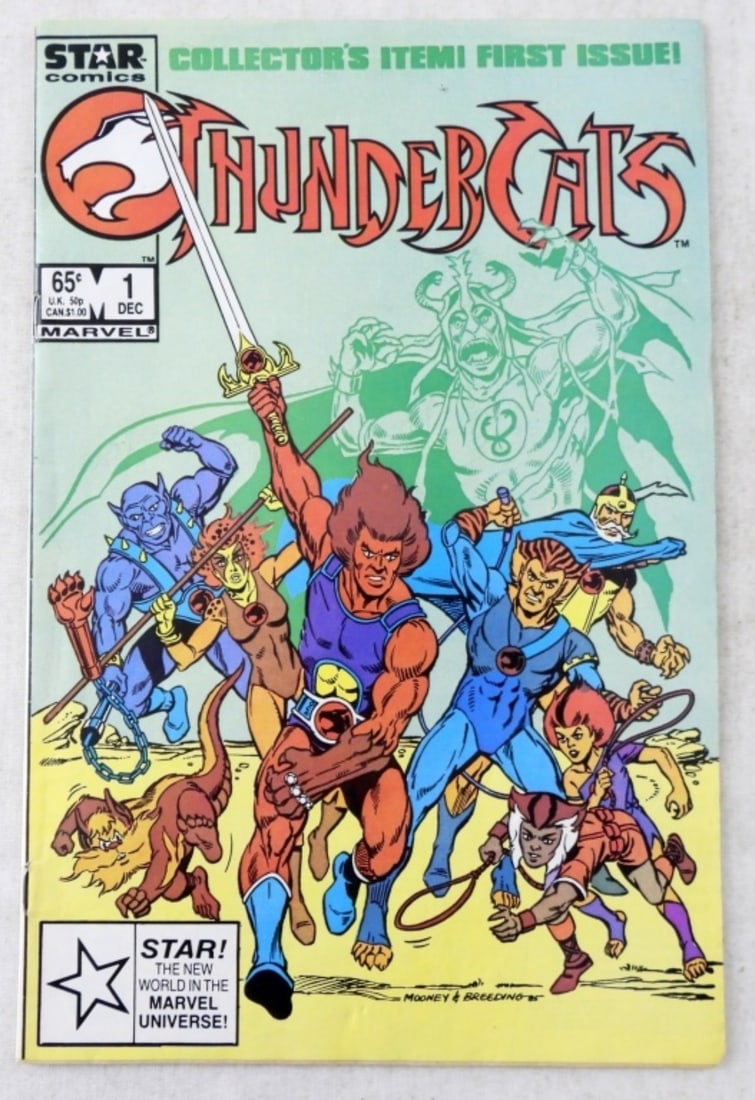 1985 MARVEL STAR COMICS #1 THUNDER CATS (1 of 3)