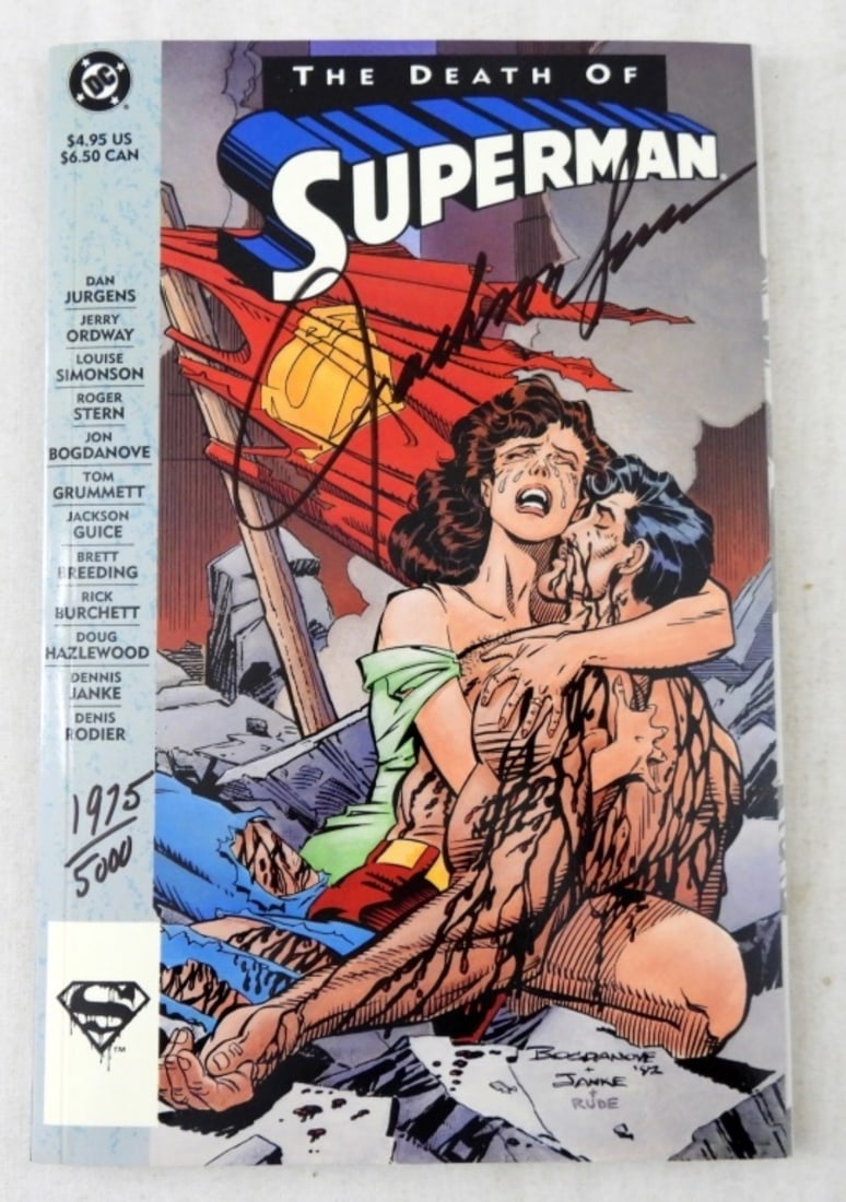 JACKSON GUICE SIGNED SUPERMAN BOOK (1 of 3)