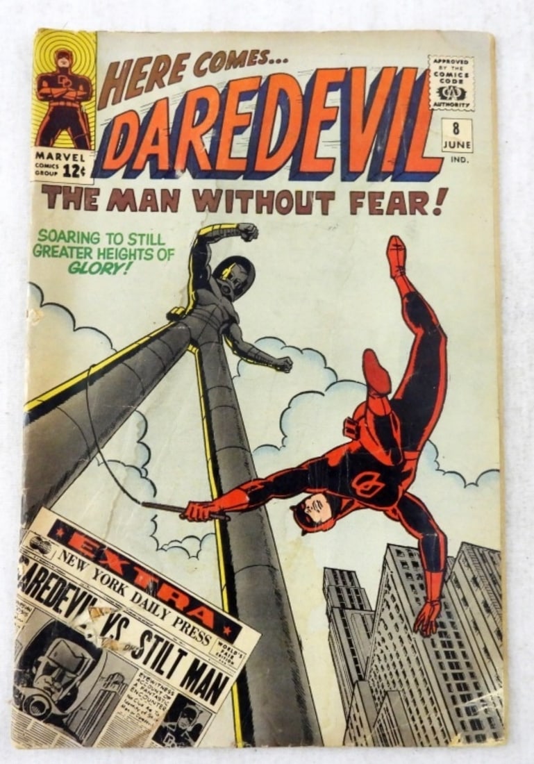SILVER MARVEL DAREDEVIL #8 (1 of 3)