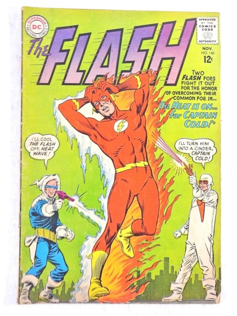 DC THE FLASH ISSUE #140 12c (1 of 4)