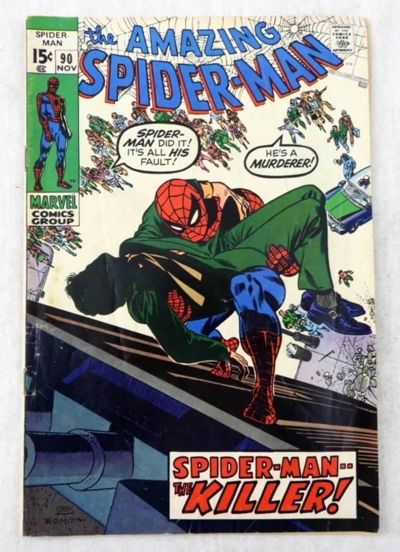 1970 AMAZING SPIDER-MAN #90: VG/GOOD