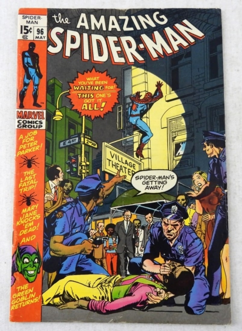 1971 AMAZING SPIDER-MAN #96: NICE VG