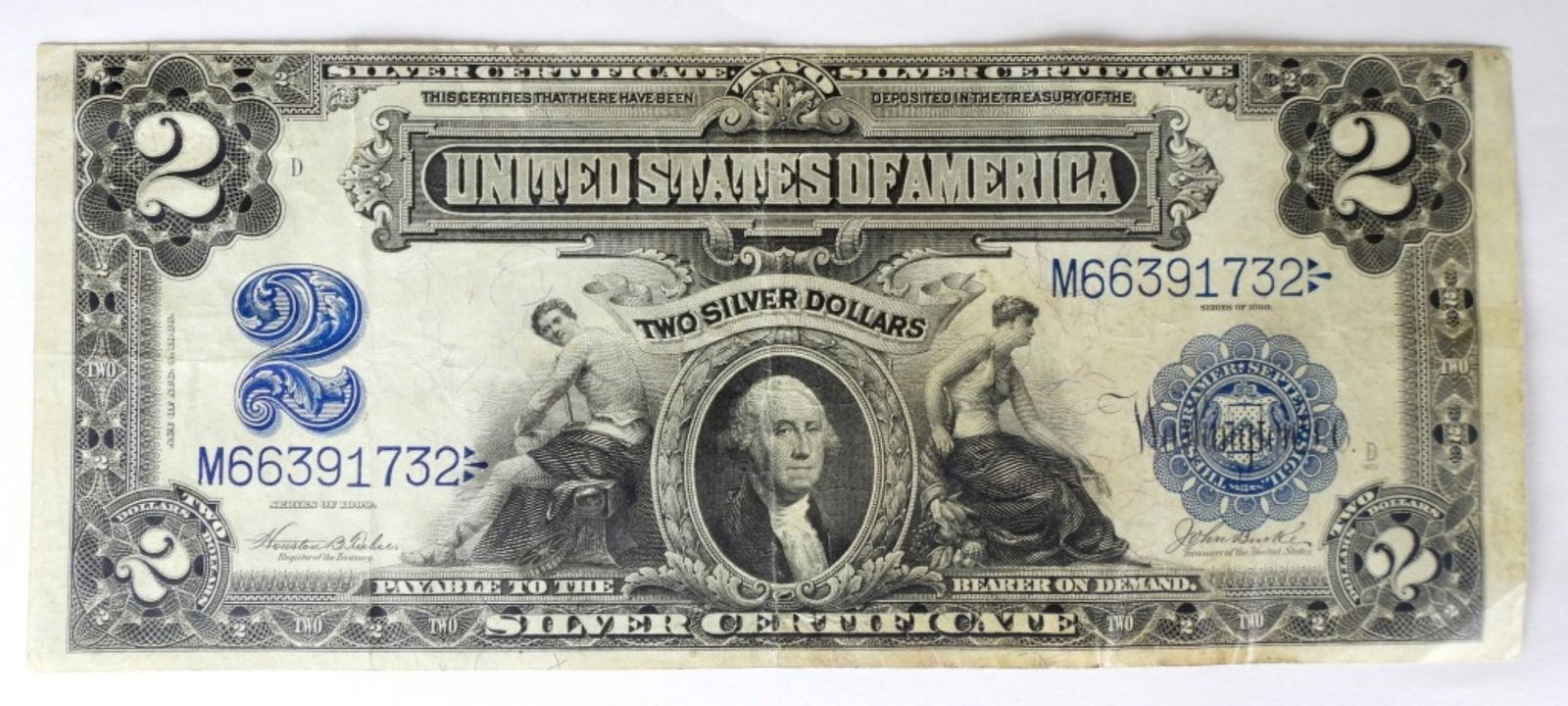 1899 $2 SILVER CERTIFICATE (1 of 2)