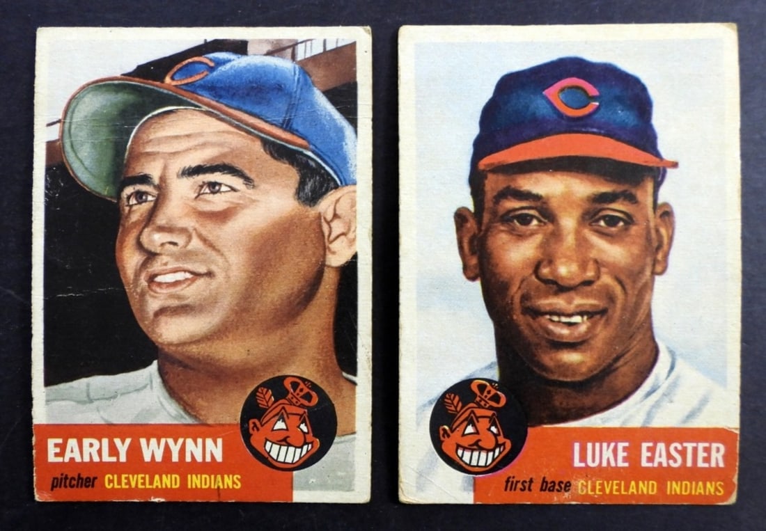 1953 TOPPS #2 EASTER & #61 WYNN (1 of 2)