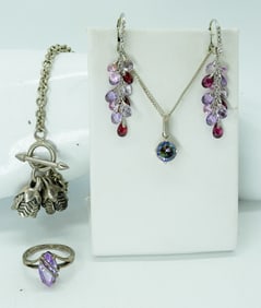 AMETHYST STERLING LOT