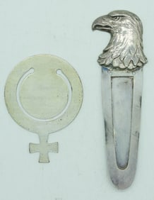 (2) TIFFANY & CO BOOKMARKS