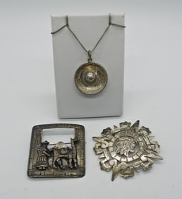 MEXICAN & PERUVIAN STERLING JEWELRY