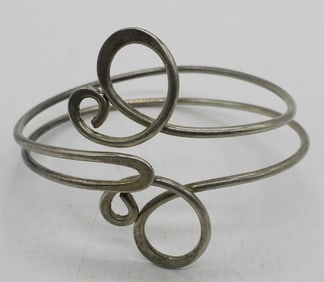 STERLING WIRE BRACELET