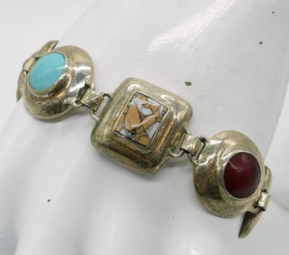 MEXICO 925 GEMSTONE BRACELET