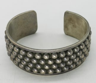 MEXICO 925 WIDE CUFF BRACELET