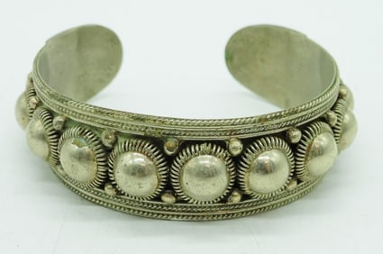 SIAM STERLING CUFF BRACELET