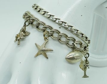STERLING CHARM BRACELET & MORE
