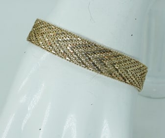 VTG GOLD TONE 925 VERMEIL BRACELET