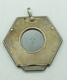 STERLING CIGAR CUTTER PENDANT